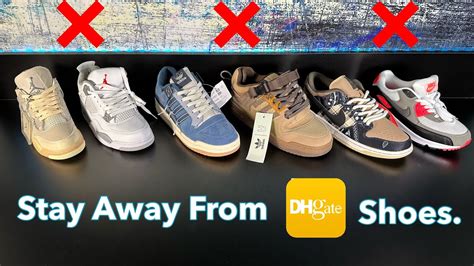 is dhgate shoes real or fake